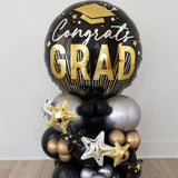 Deluxe Graduation Balloon Stack