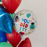 "You Did It' Globe Grad Bouquet